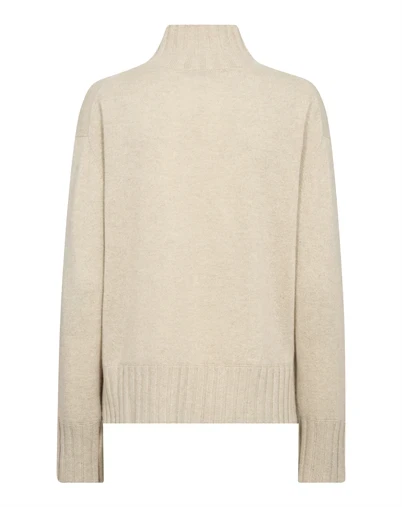Mos Mosh - MMAima Highneck Strik - Oxford Tan